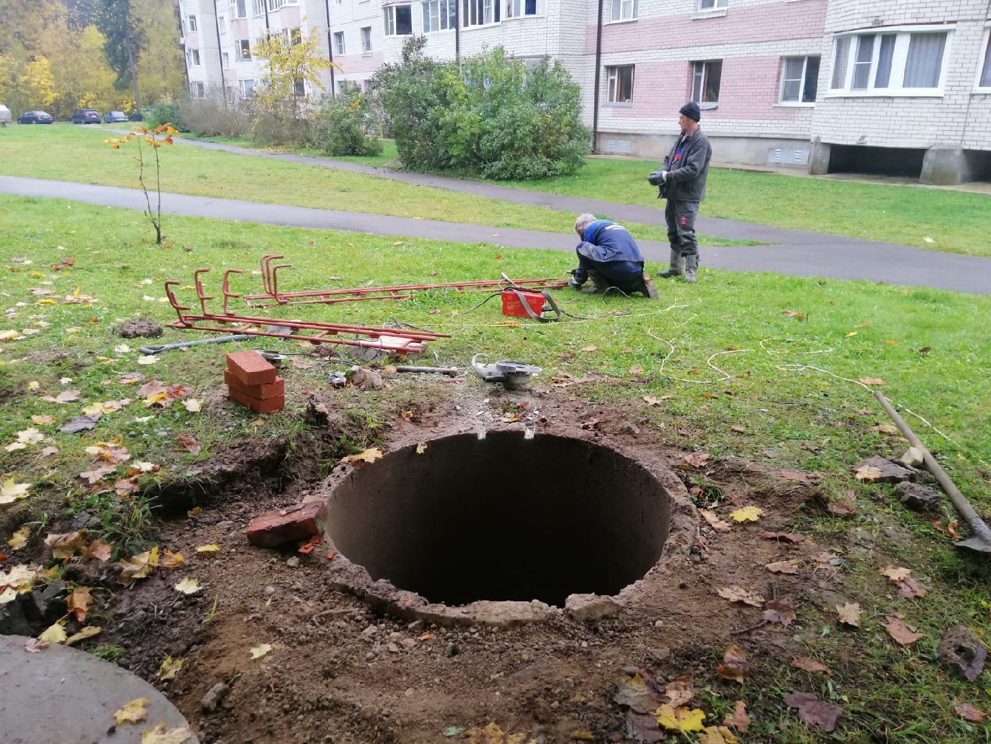 водопроводный колодец