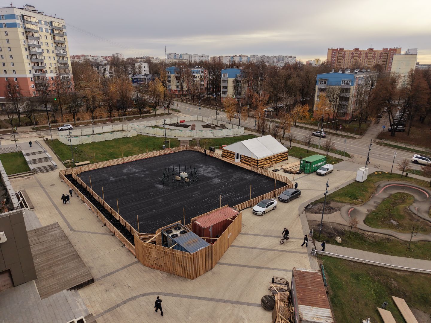 каток в видном