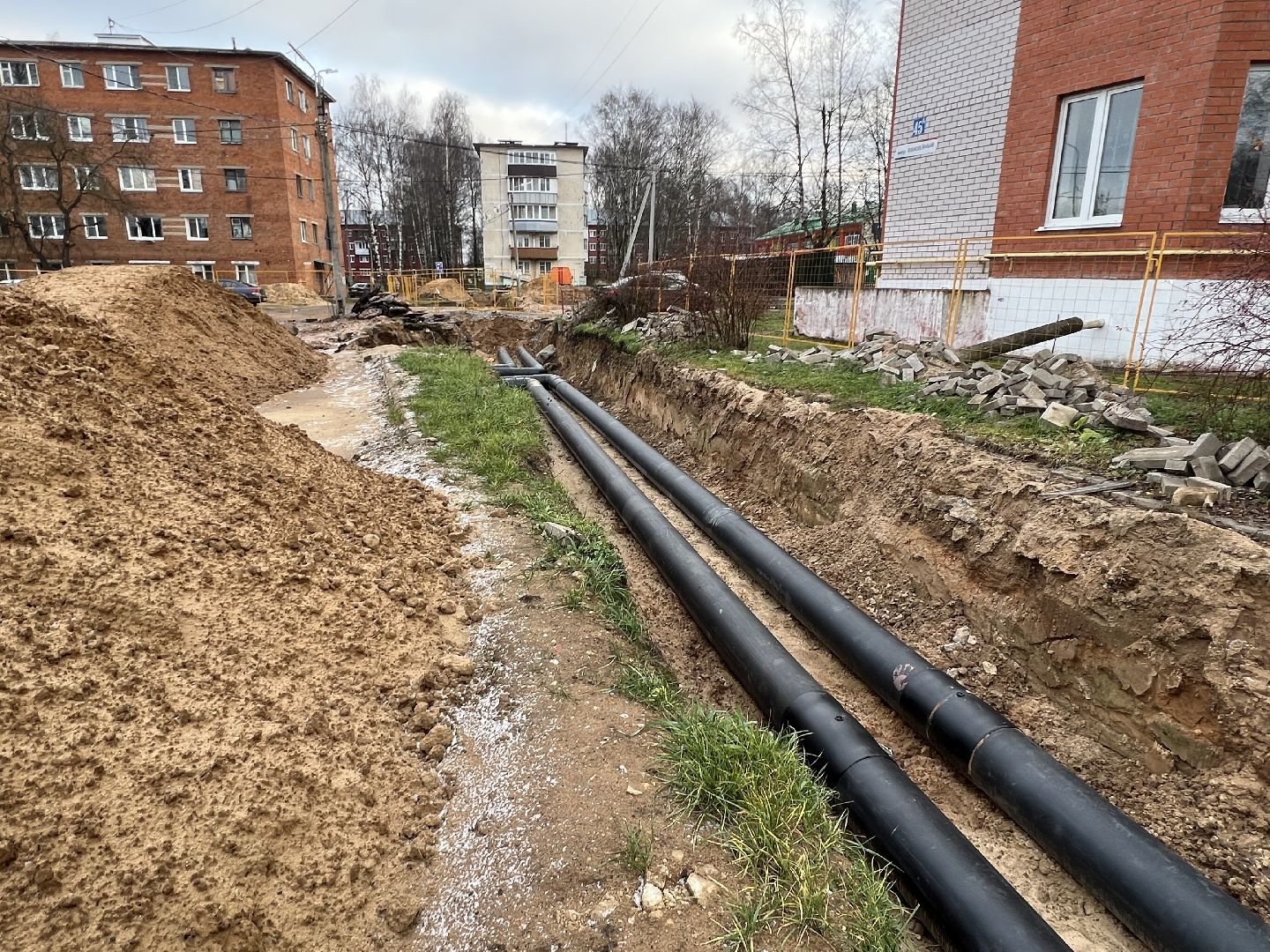 Теплосети талдом