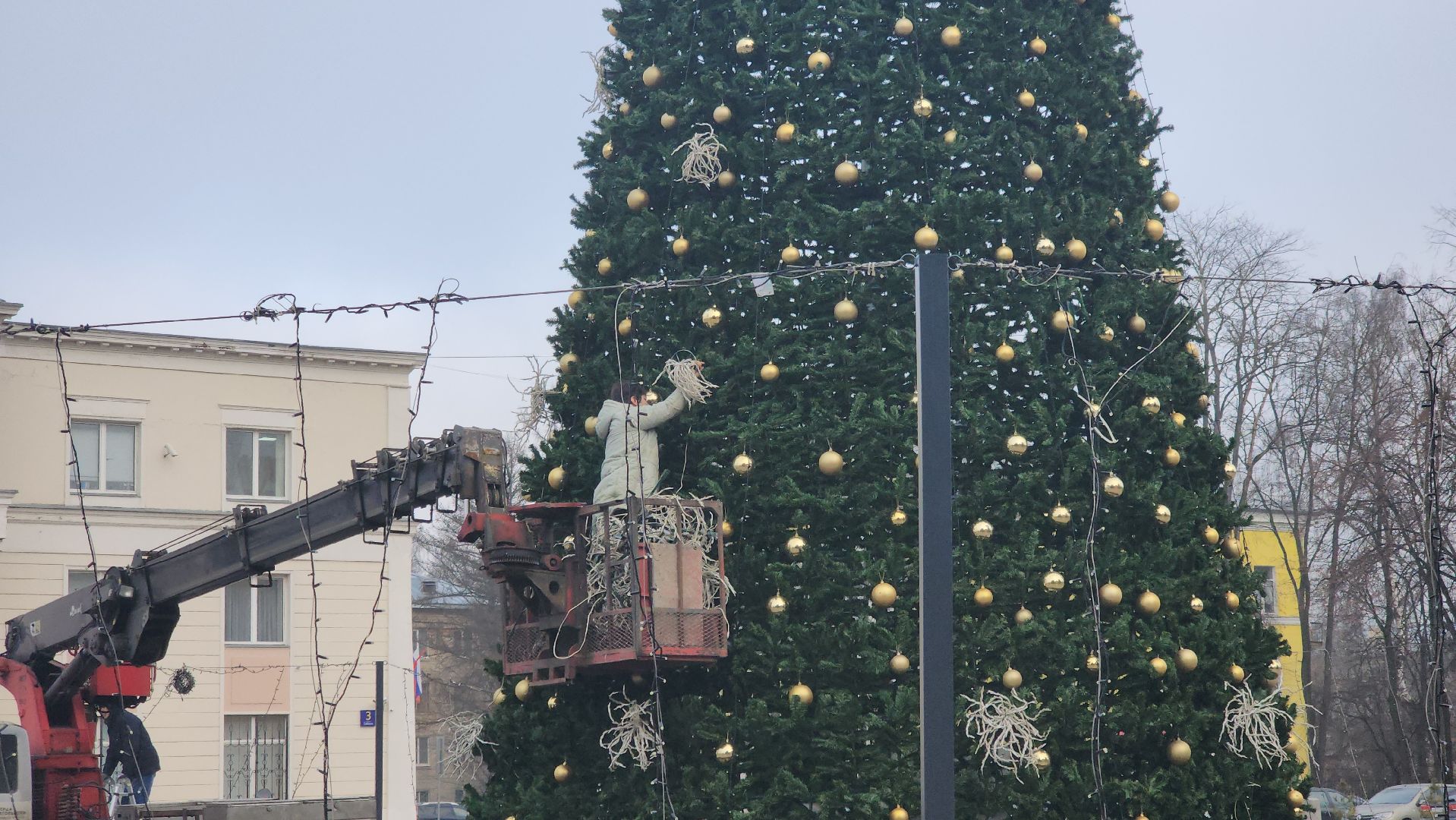 новогодняя инсталляция