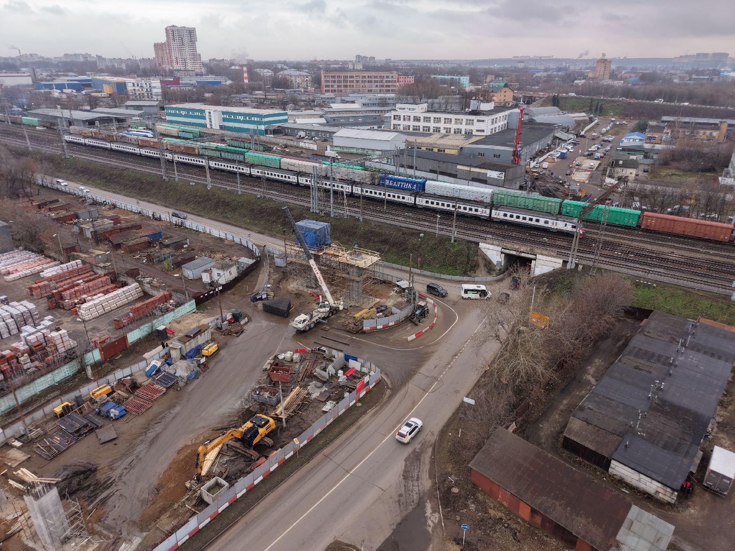 путепровод в люберцах