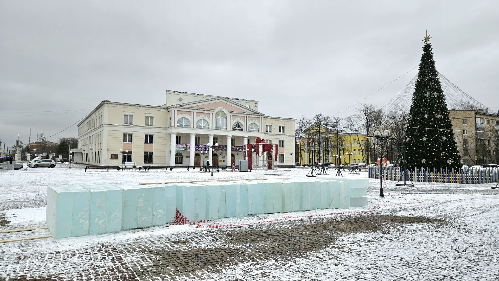 Зима в Подмосковье 2025