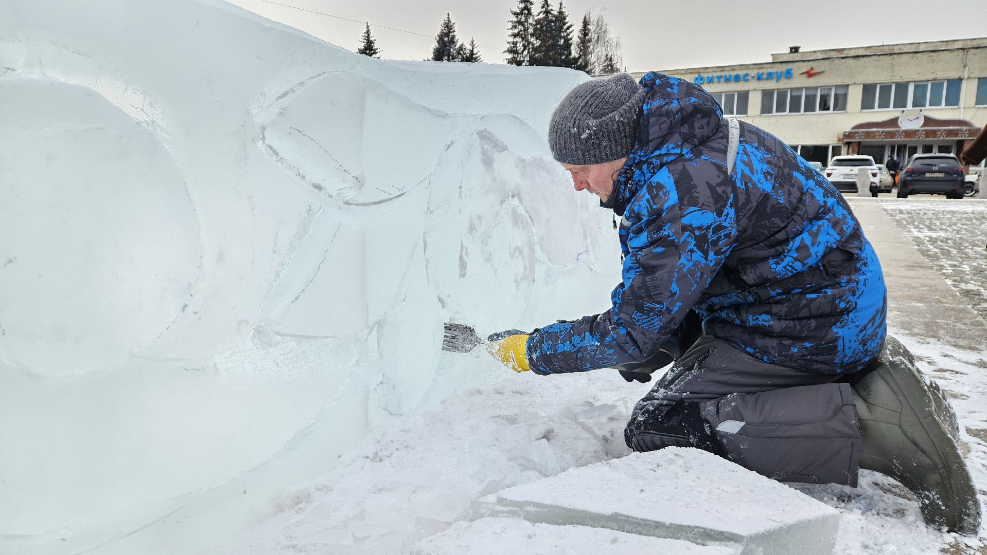 Зима в Подмосковье 2025