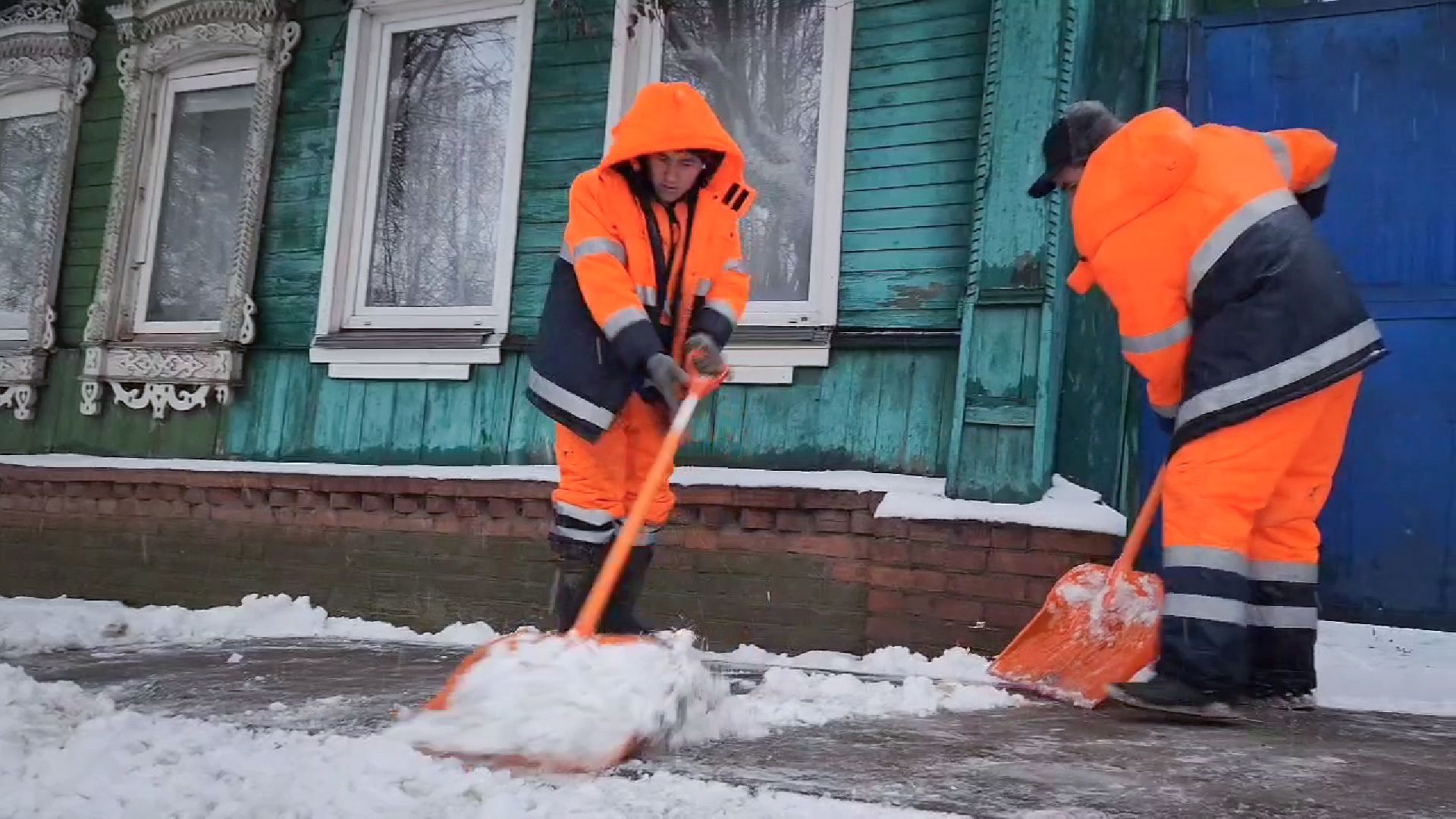 устранение снегопада в бронницах