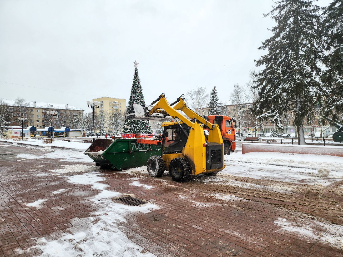 уборка снега