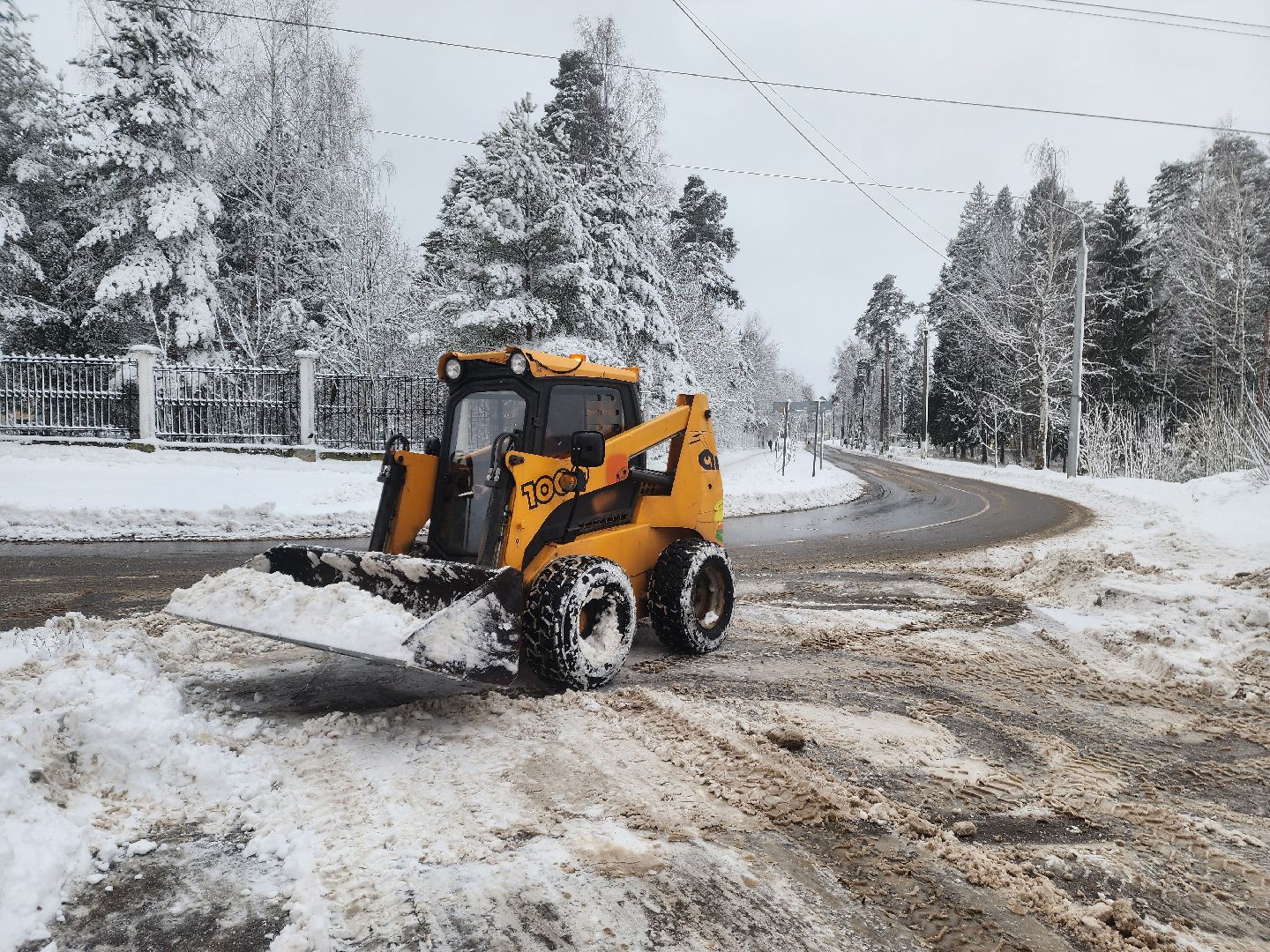 уборка снега