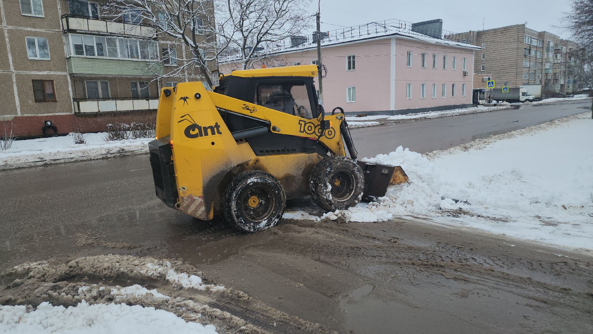 уборка снега