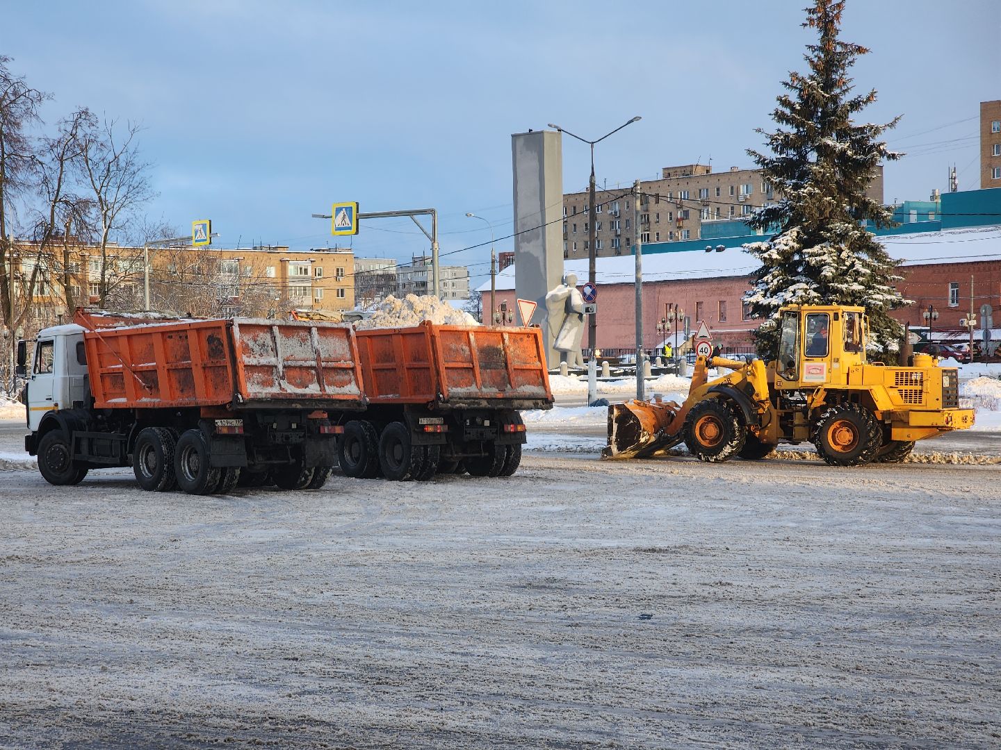 уборка снега
